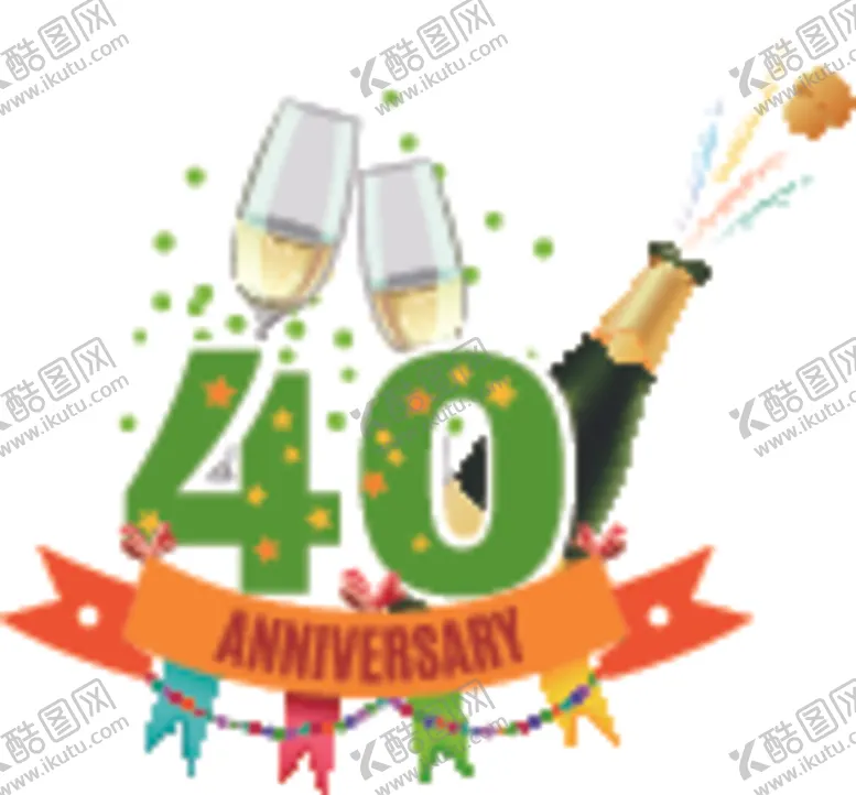编号：36561802200742371809【酷图网】源文件下载-40周年庆