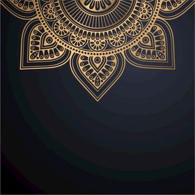 金色古典花纹复背景装饰欧式
