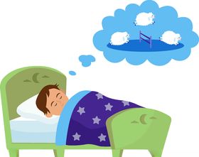 睡姿觉势着生理现象