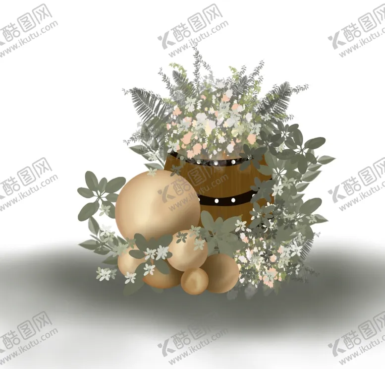 编号：54453103141855466851【酷图网】源文件下载-婚庆花艺装饰