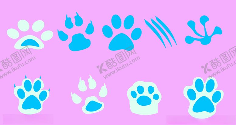 编号：34990109222237171375【酷图网】源文件下载-爪子素材