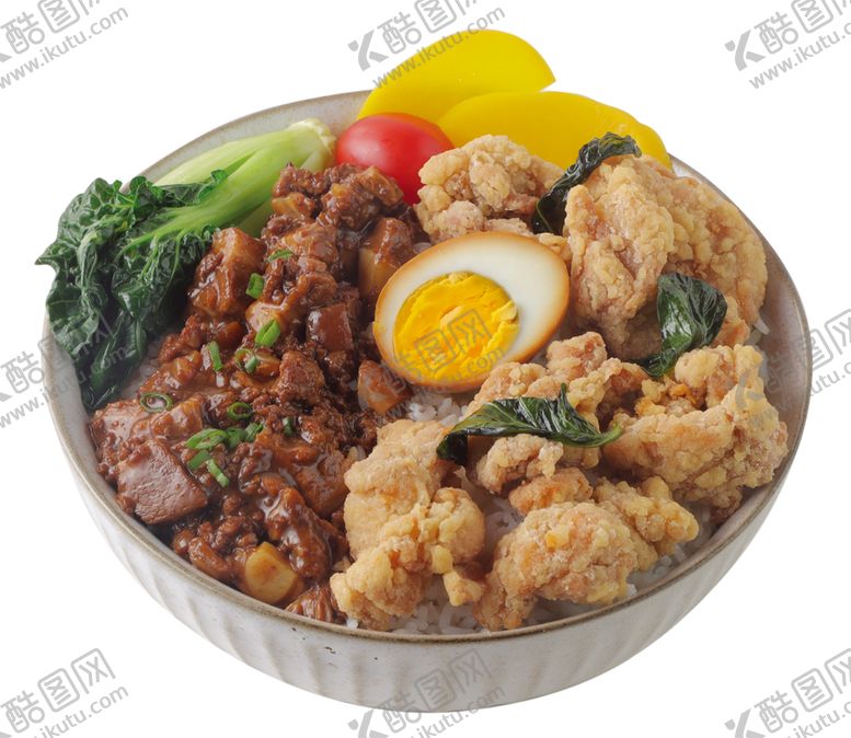 编号：68911401140107576717【酷图网】源文件下载-盐酥鸡肉臊饭