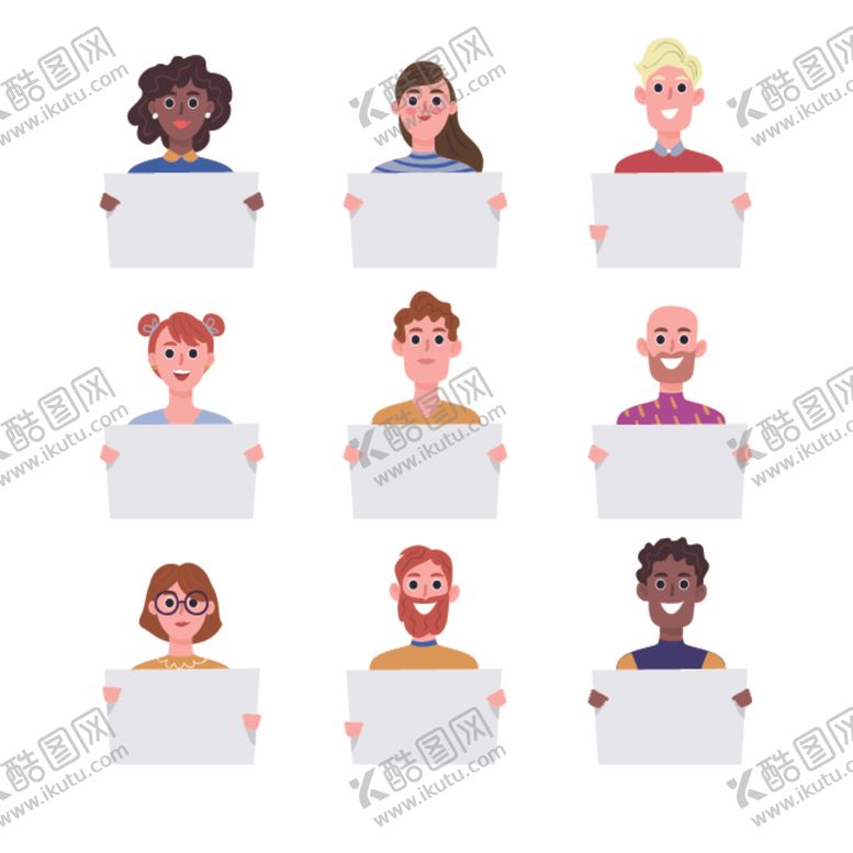 编号：13646606250325186644【酷图网】源文件下载-人物插画