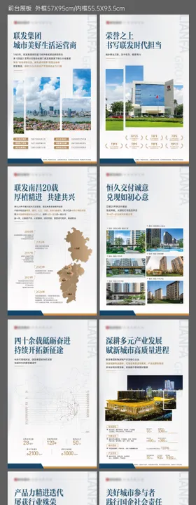地产价值点系列展板