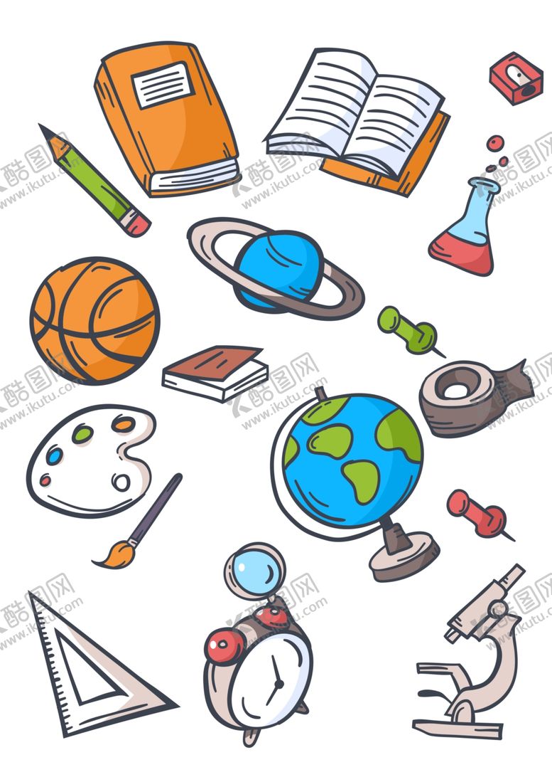 编号：62023610191421127882【酷图网】源文件下载-学校元素