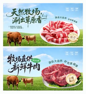 牛肉展板宣传