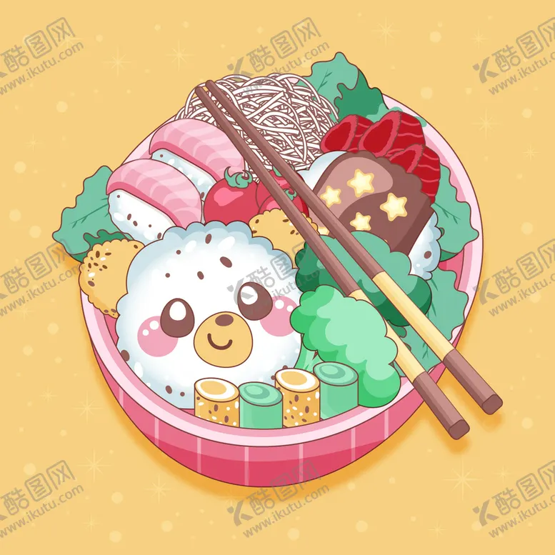编号：09327110022133546954【酷图网】源文件下载-便当