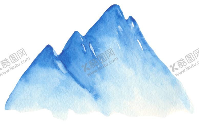 编号：35021606160820052551【酷图网】源文件下载-山村雪景水彩画