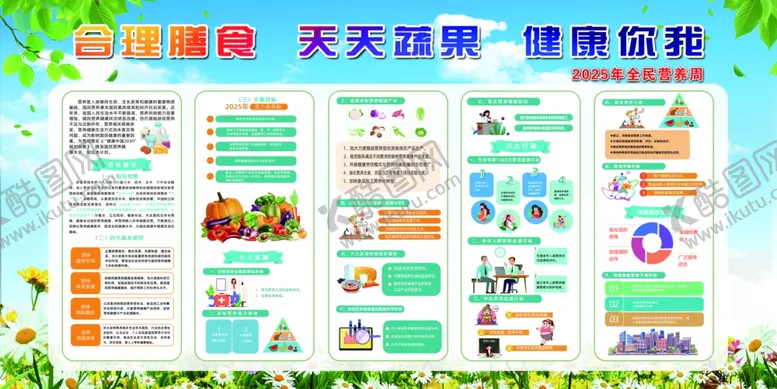 编号：45436206300233375094【酷图网】源文件下载-全民营养周