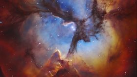 星空极光壁纸