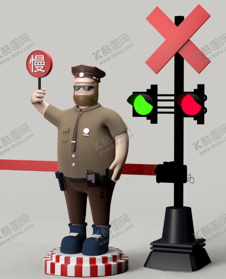 编号：68598512151317305577【酷图网】源文件下载-C4D模型卡通人