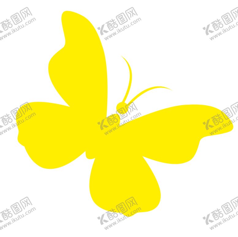 编号：73192012080547318439【酷图网】源文件下载-扁平化蝴蝶图案