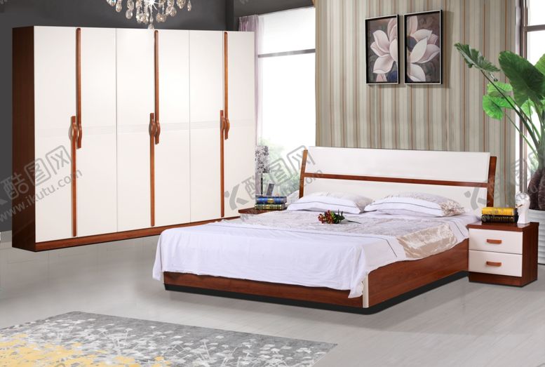 编号：65126810091131056316【酷图网】源文件下载-实木相间柜