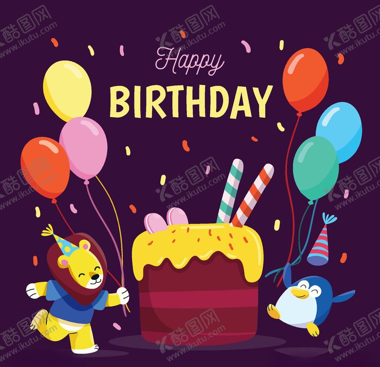 编号：67690409191954394232【酷图网】源文件下载-生日蛋糕