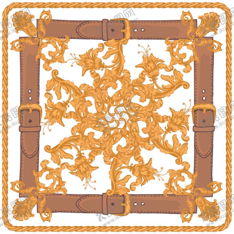 编号：42414009270308272208【酷图网】源文件下载-方巾印花