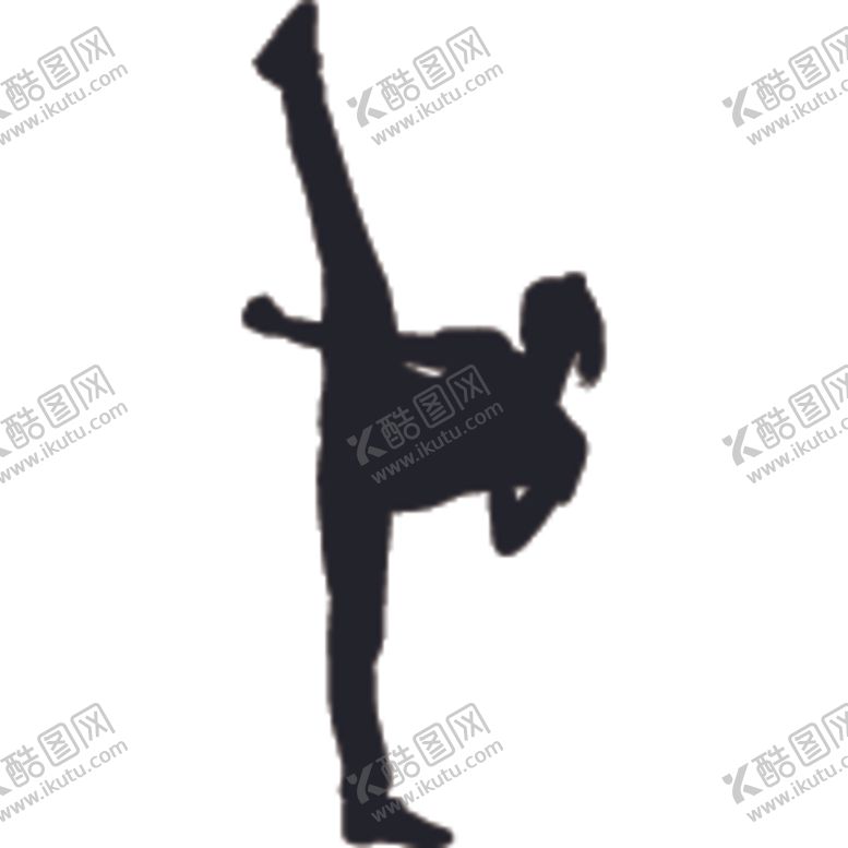 编号：52962310262058447630【酷图网】源文件下载-武术格斗剪影