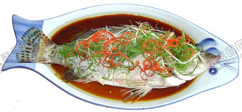 编号：39819909260151128030【酷图网】源文件下载-清蒸桂花鱼