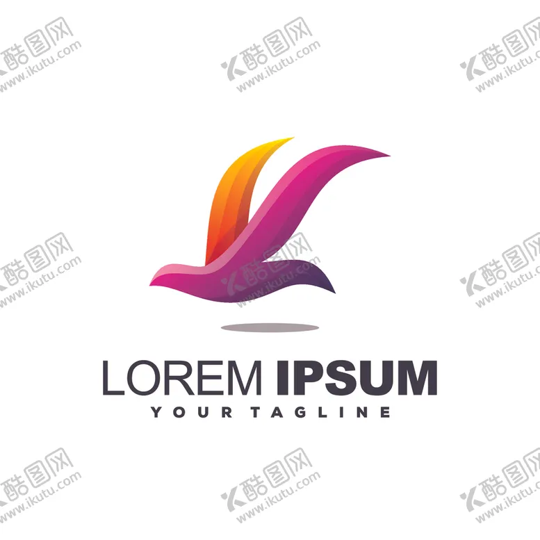 编号：51334107041300157468【酷图网】源文件下载-禽类LOGO标志
