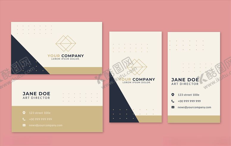 编号：31066709240922165484【酷图网】源文件下载-名片设计