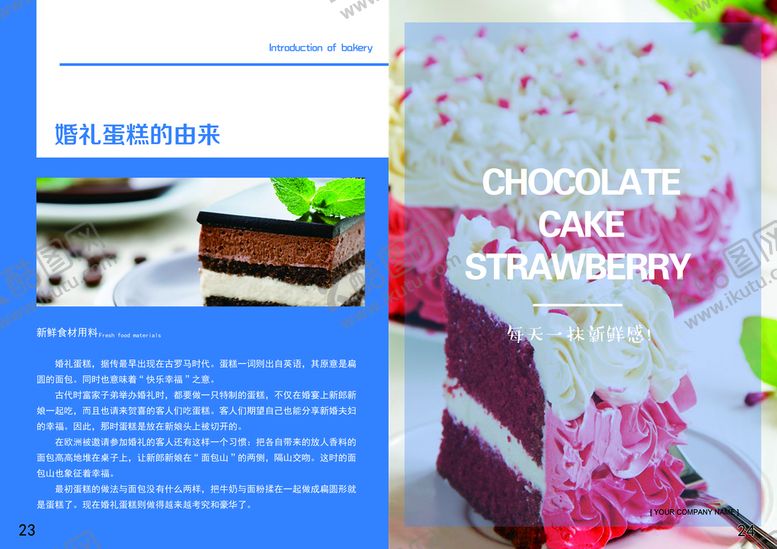 编号：26185909200602570219【酷图网】源文件下载-蛋糕画册