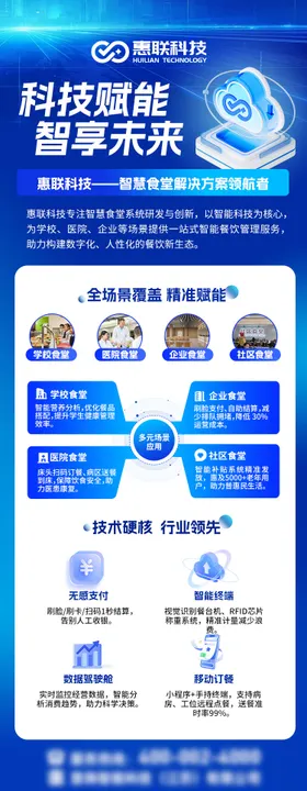 科技公司宣传宣传海报