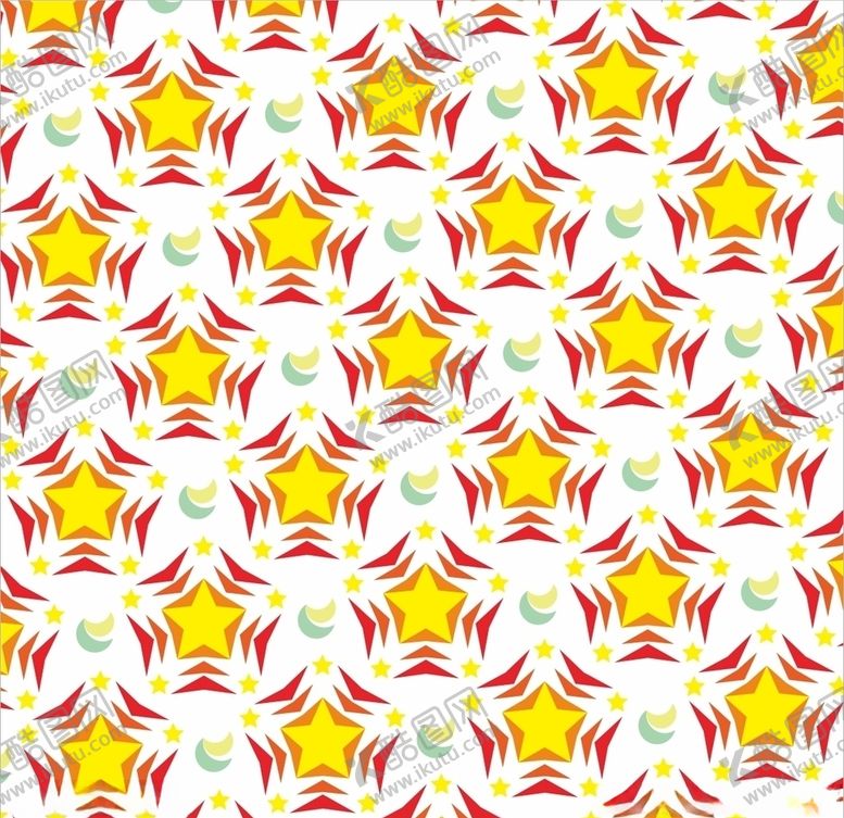 编号：28504010032334057685【酷图网】源文件下载-星月底纹