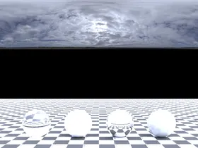 C4D天空贴图HDR贴图hdr环境3d