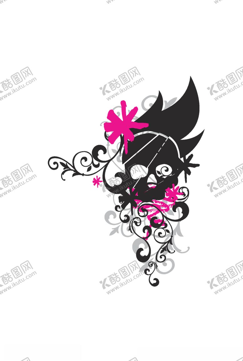 编号：94864705190032558373【酷图网】源文件下载-骷髅