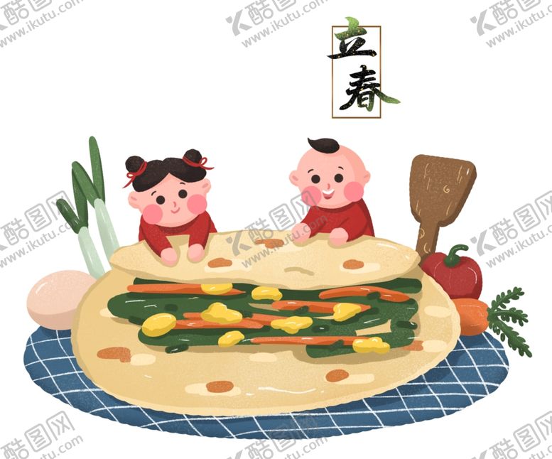 编号：11584507080840504329【酷图网】源文件下载-二十四节气24节气立春