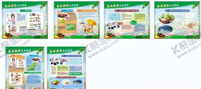编号：78826004261238374368【酷图网】源文件下载-食品安全展板