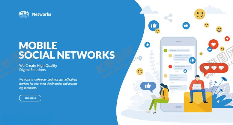 编号：22246110130234023543【酷图网】源文件下载-商务手绘插画