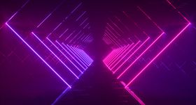 C4D人物炫彩光效科技时尚