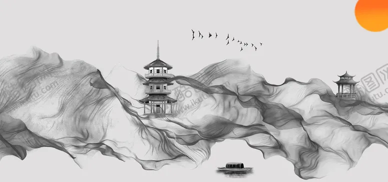 编号：29157809260419570129【酷图网】源文件下载-新中式装饰画