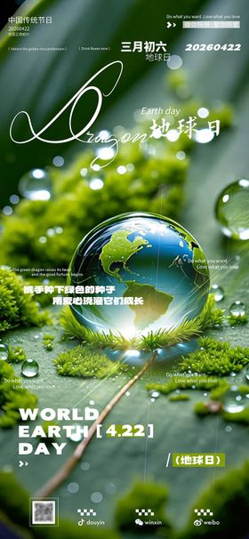 地球日海报