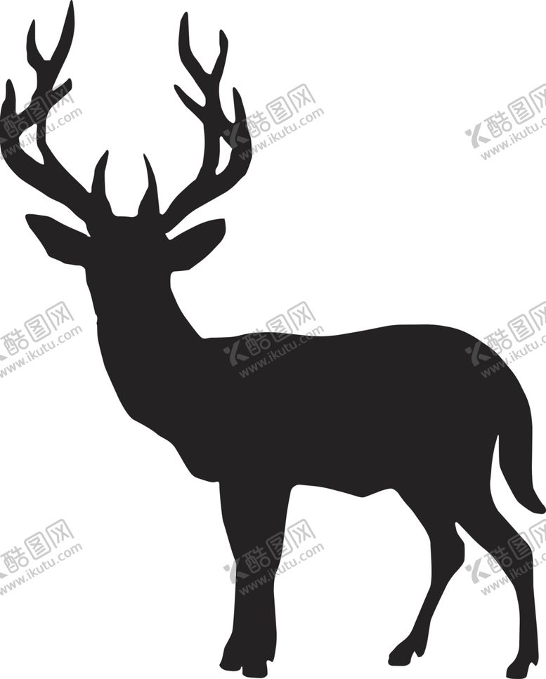 编号：87437104192318432882【酷图网】源文件下载-动物剪影