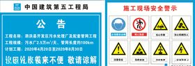 施工现场安全警示