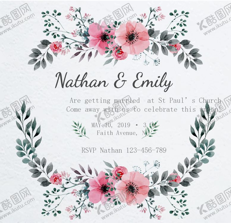 编号：25492909150605016539【酷图网】源文件下载-请柬