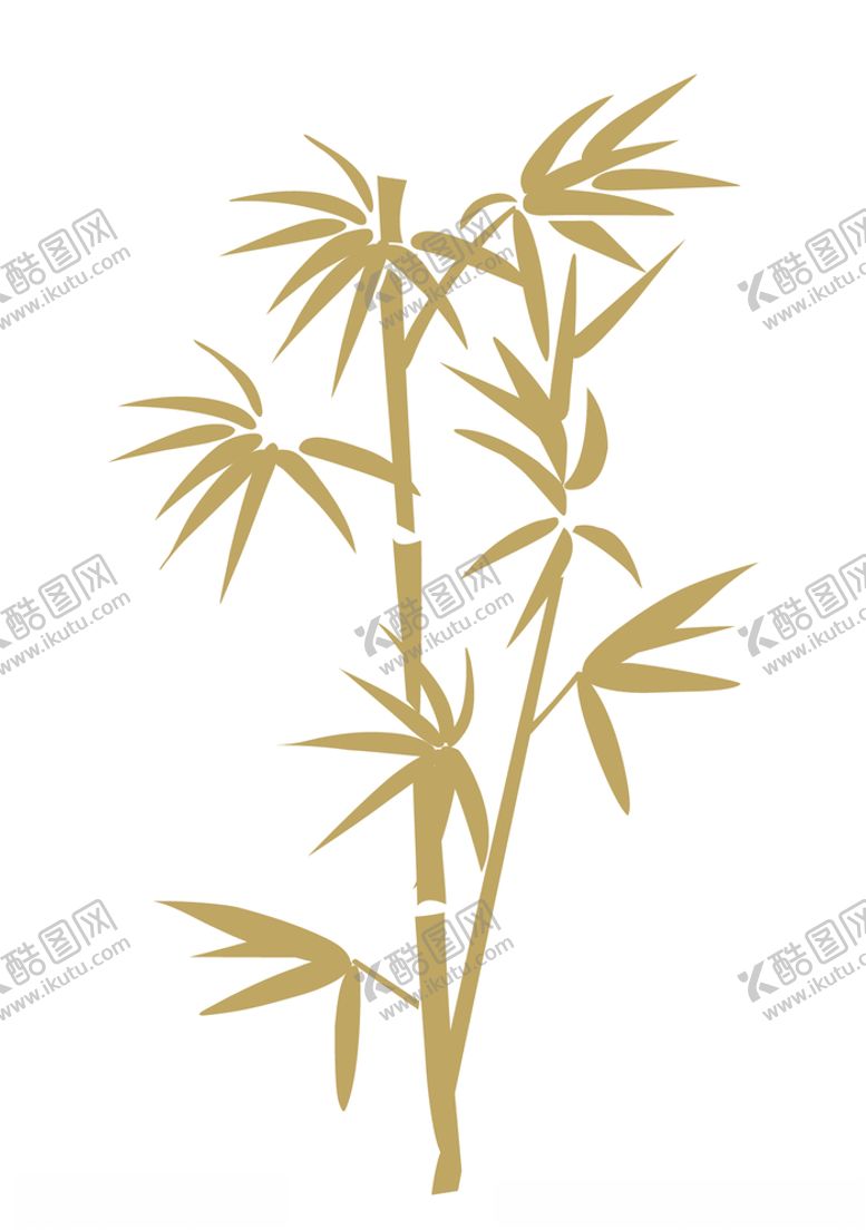 编号：91954006250314081956【酷图网】源文件下载-传统风格竹子