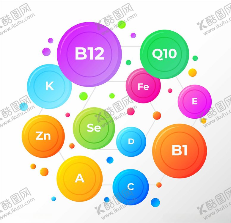 编号：30886307121040152878【酷图网】源文件下载-维生素符号