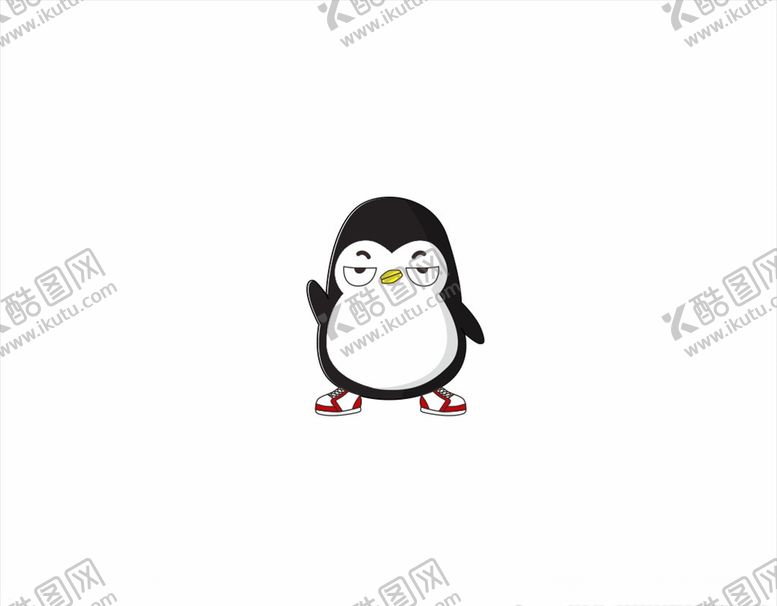 编号：14830109241805319702【酷图网】源文件下载-小企鹅卡通形象