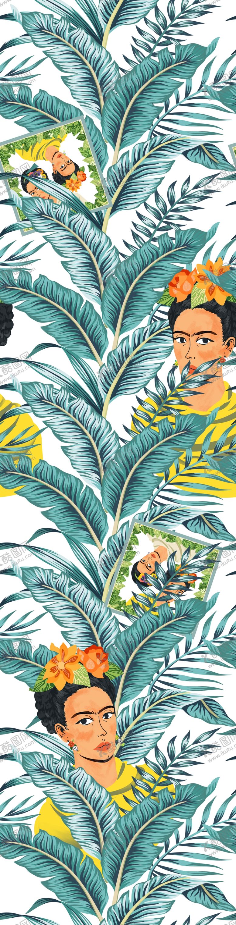 编号：71761009182258518404【酷图网】源文件下载-植物人像