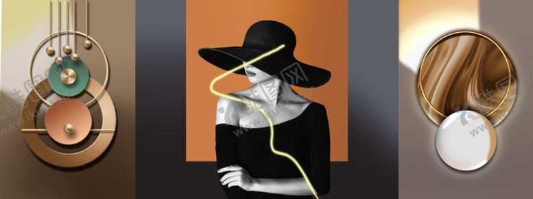 编号：91939411241601437233【酷图网】源文件下载-艺术装饰画独特创意风格