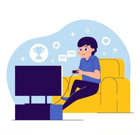 矢量网络游戏人物