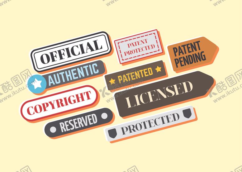 编号：37437210091701385142【酷图网】源文件下载-矢量标签素材