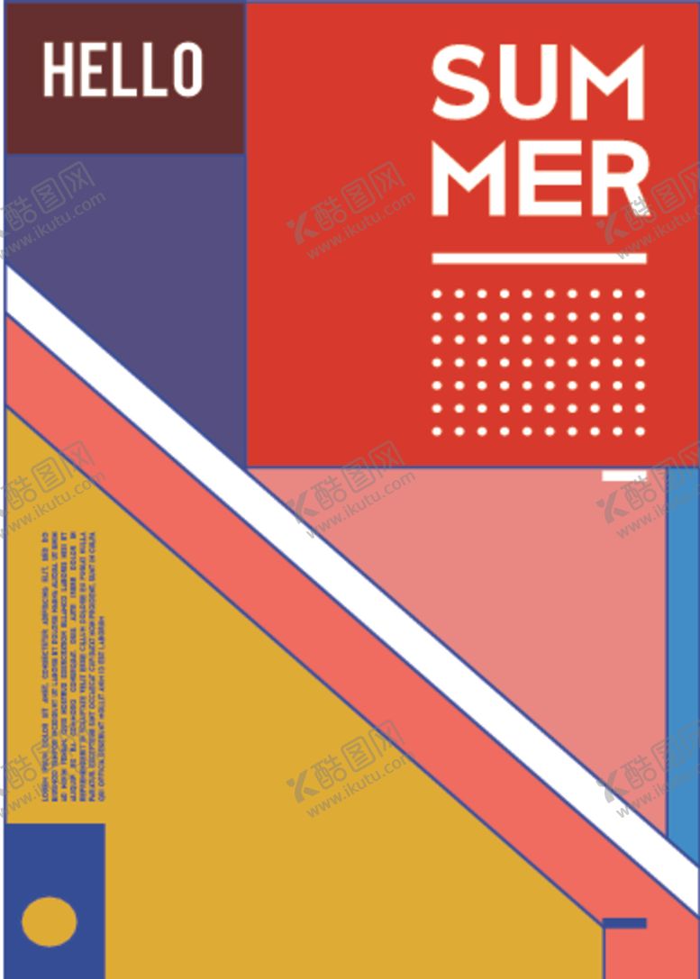 编号：48905909171526283470【酷图网】源文件下载-几何拼接排版设计