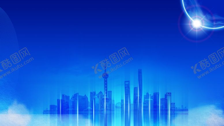 编号：79049210170140391911【酷图网】源文件下载-蓝色科技背景