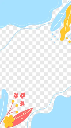 植物海报艺术psd分层公司