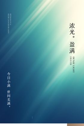 小满节气海报麦子麦浪赶会创意