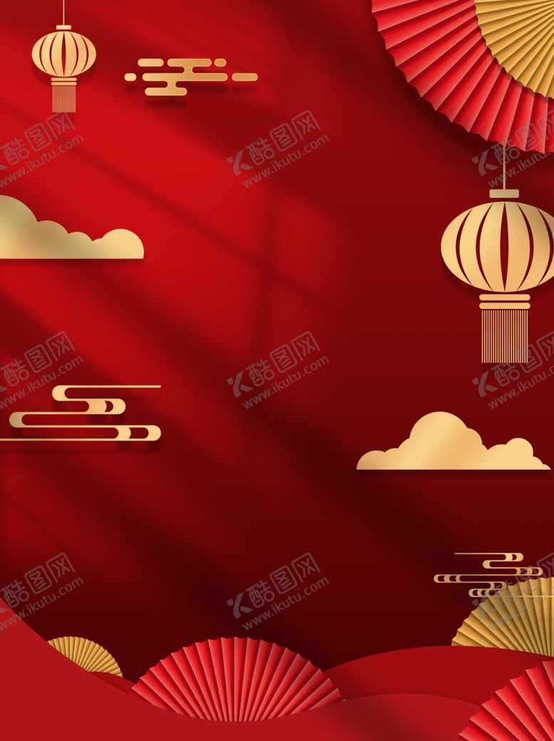 编号：46266002011011484894【酷图网】源文件下载-红色喜庆背景