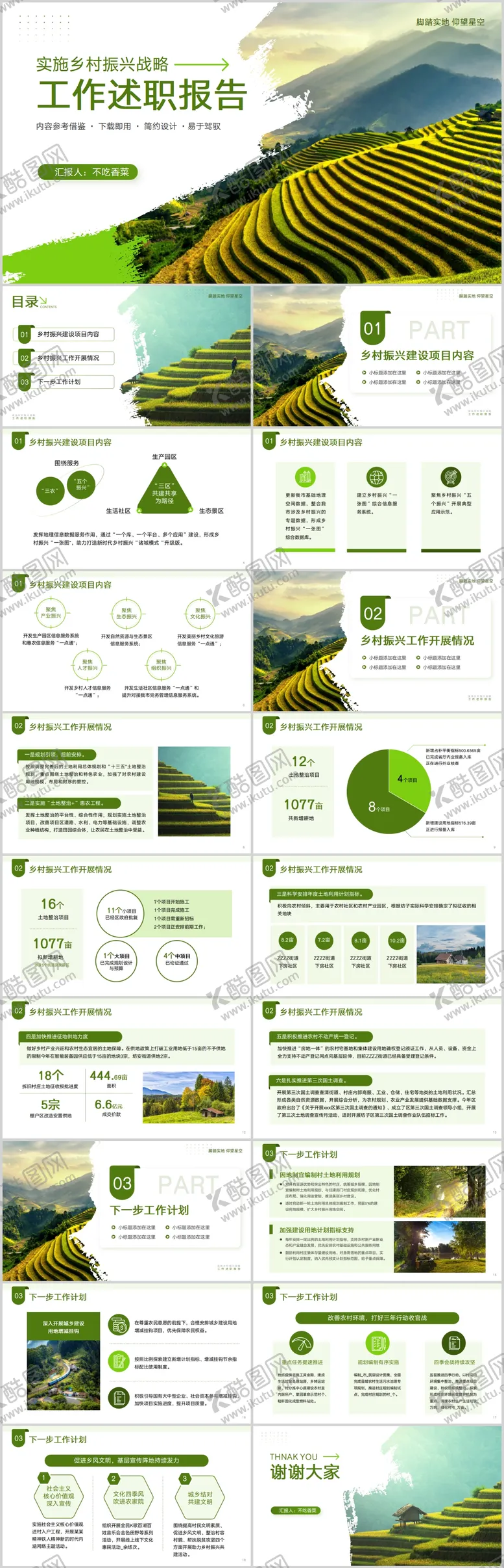 编号：73195811211430141147【酷图网】源文件下载-实施乡村振兴战略工作述职报告